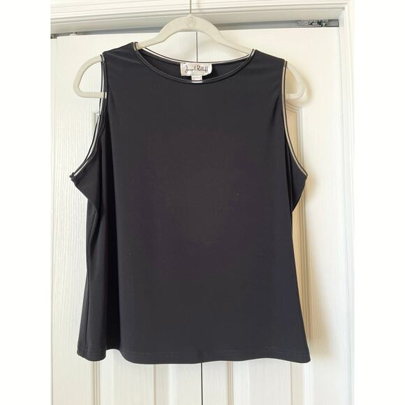 JOSEPH RIBKOFF Mesh Georgette Lined Cami Top - Picture 2 of 6